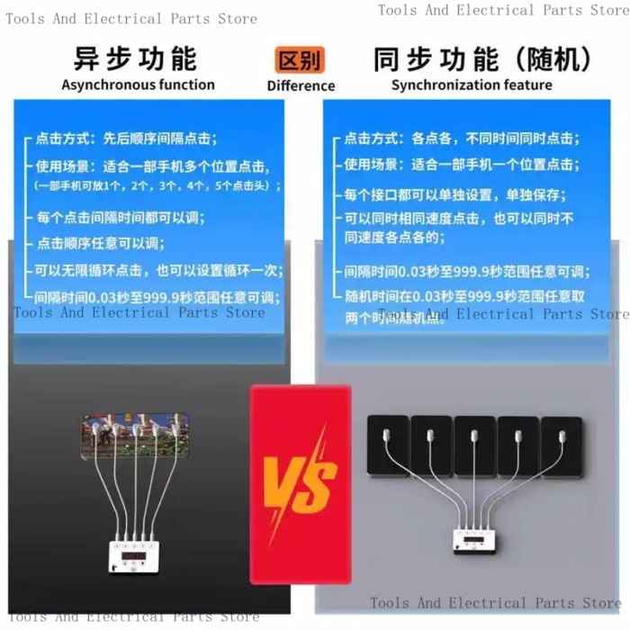 Smartphone Tapping Device For Live Streaming Likes - Physical Automatic Screen Clicker