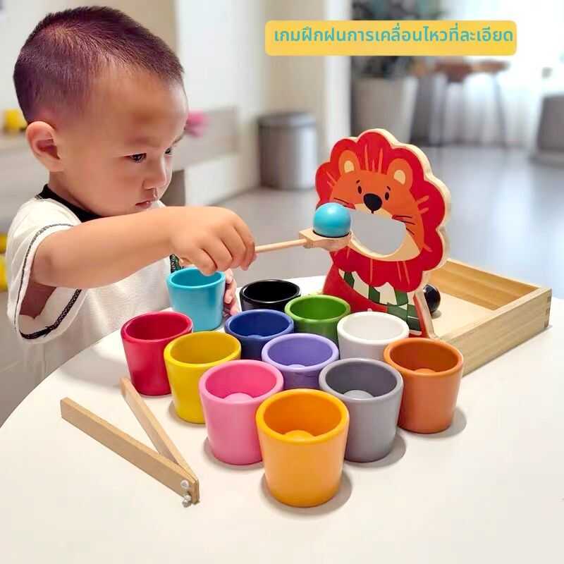 & HY|Fine Motor Skills and Color Cognition Montessori Toys for 2-year-old+ Children