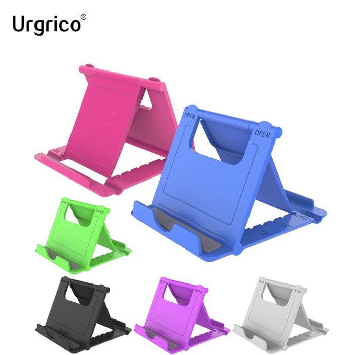 ขายร้อน Urgrico ที่วางโทรศัพท์แบบปรับได้สําหรับแท็บเล็ต IPhone11 Xiaomi Samsung S10 ที่วางโทรศัพท์มื