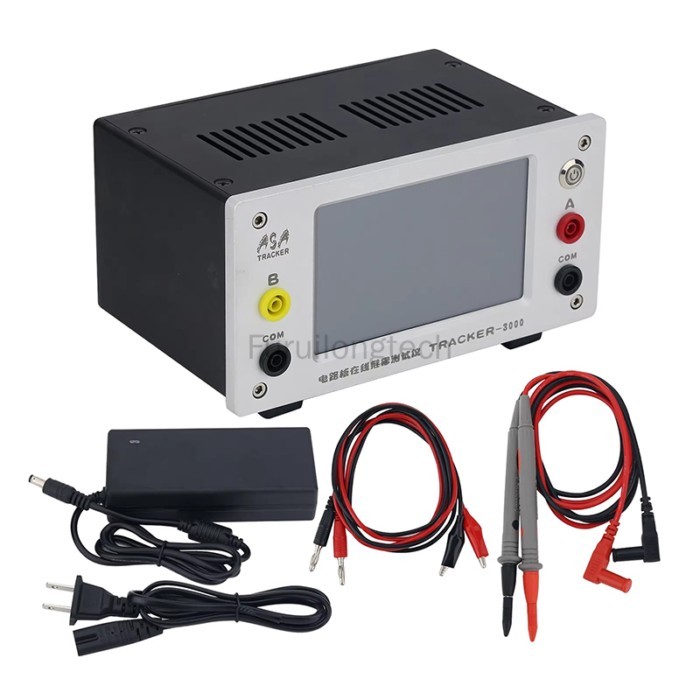 Tracker-3000 Circuit Board Repair Tester VI Curve Tester with LCD Touch Screen Aluminum Shell