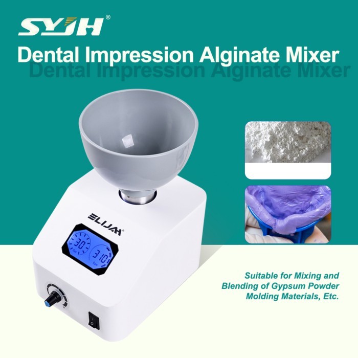 Dental Impression Alginate Mixer 100-700ML Dental Printing Material Gypsum Blender  Dental Lab 300r