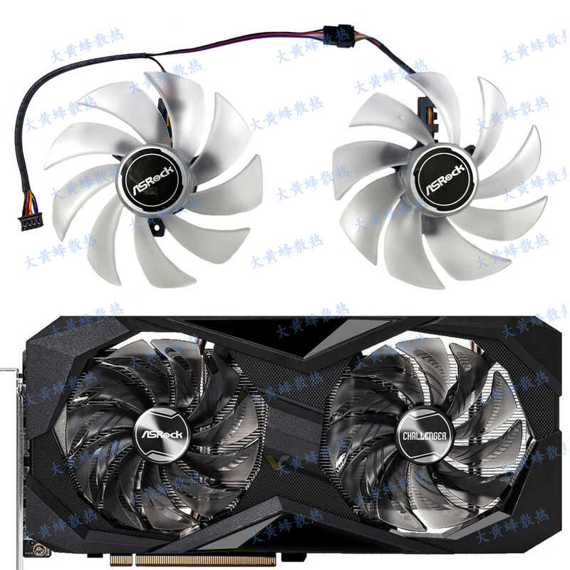 ASROCK/华RX6600 6600XT 6650XT 6700XT ชาเลนเจอร์แป้ง