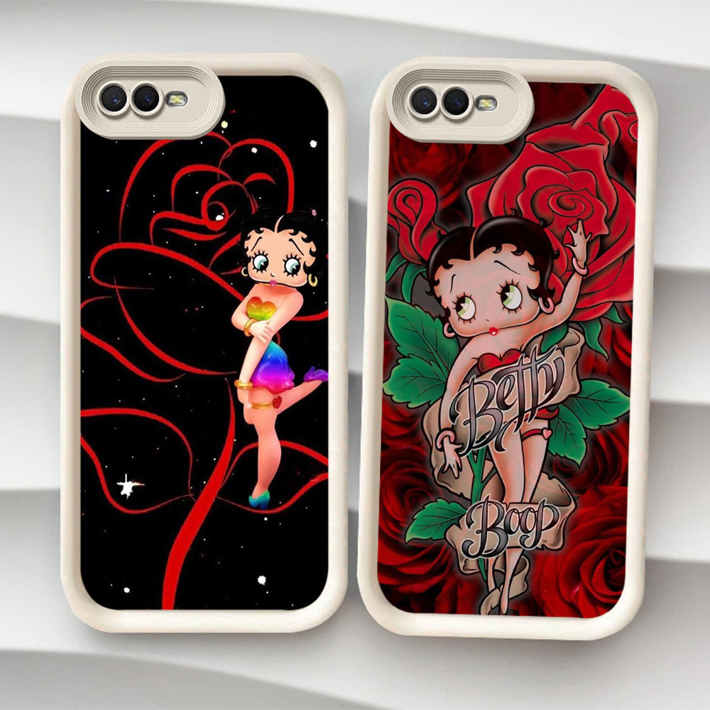 สําหรับRealme C2 C2s OPPO A5 A12E A37 A1K A39 A3S A83 2018 กรณีNR2 Betty Boop