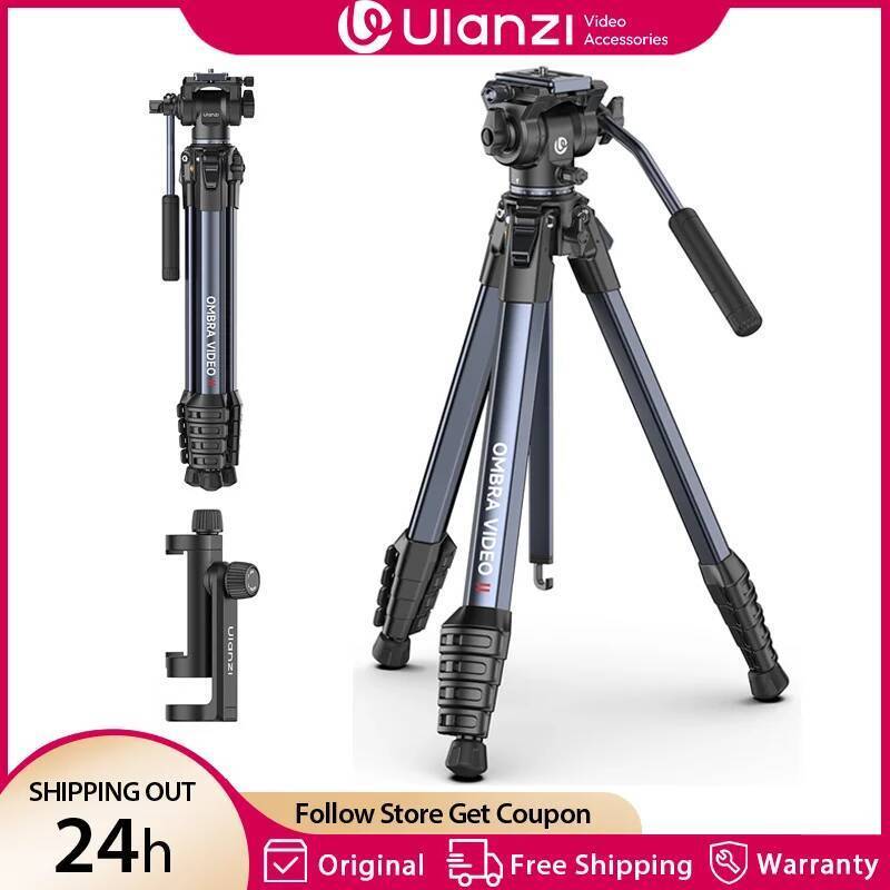 OMBRA VIDEO II 1.57M ขาตั้งกล้องเดินทางพร้อม 360° หัวบอลพาโนรามา อาร์ก้า กล้องที่วางจําหน่ายอย่างรวด