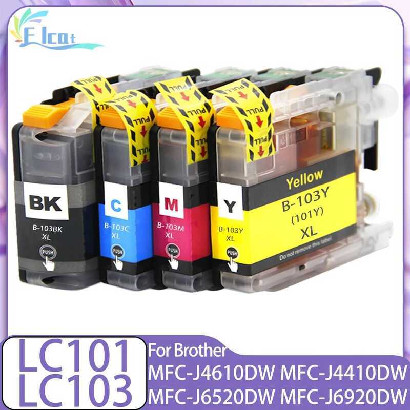 LC101 LC-101 LC103 LC-103 ตลับหมึกสําหรับ Brother MFC-J450DW MFC-J475DW MFCJ470DW J4310DW J4410DW 45