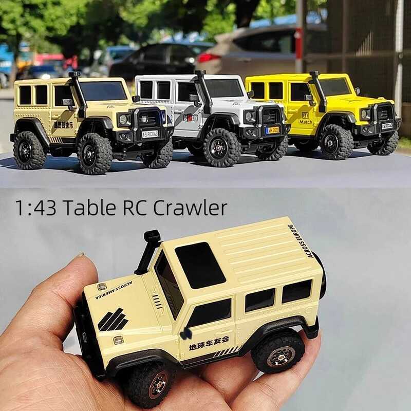 LDARC X43 RTR/BNR 1/43 Crawler Turbo RC รถ 4WD รีโมทคอนโทรล Mini ปีนเขาในร่ม Racing รถของเล่น off Ro