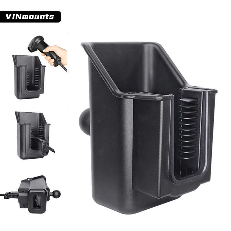 สินค้าโกดัง Barcode Scanning Bracket Express PDA Scanning Bracket Universal Forklift Scanner Fixing 