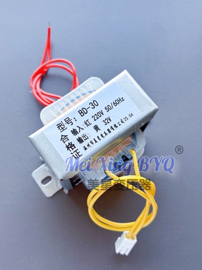 ทันตกรรมทางการแพทย์เครื่องบด Transformer BD-30 220V ถึง 32V 35V AC 0.5A/1A EI57 * 35