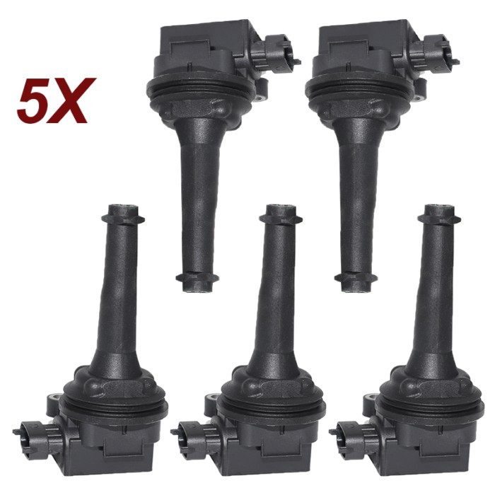 5PCS 30713416 Ignition Coils For VOLVO C70 S60 S70 S80 V70 XC70 XC90 2.0 2.3 2.4 2.5 2.9 3.0 T5 T6