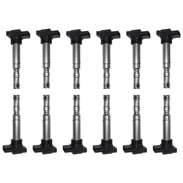 12Pcs Ignition Coils 07C905115J For Audi A8 D2 D3 6.0 W12 quattro VW Touareg Passat B5.5 Phaeton Be