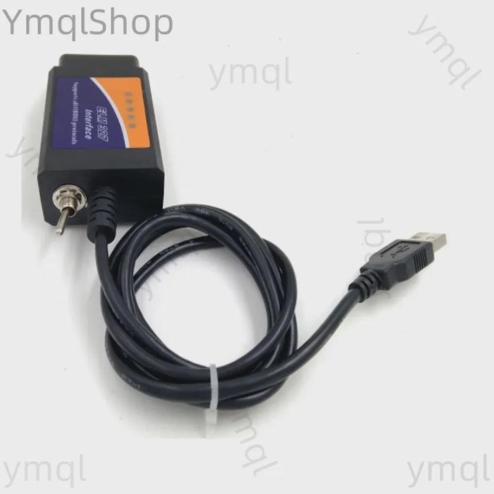 Hidden function elm327 USB OBD2 cable change and switch