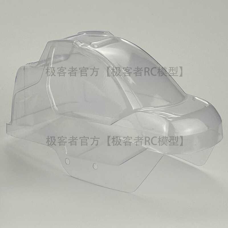 X801 ตัวถังรถใส PVC แบบดั้งเดิมพร้อมฟิล์ม X801-Ck4@ [Geekers] -Ck