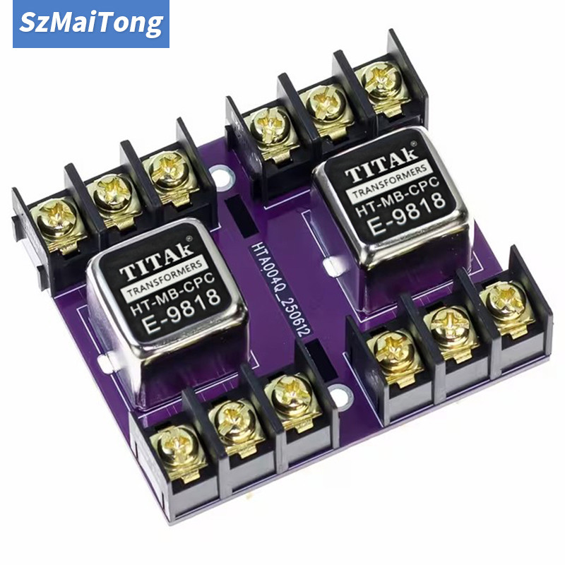 ใหม่ Balanced Unbalance Audio Isolator Permalloy Isolation Transformer 600:600 20Hz-20KHz