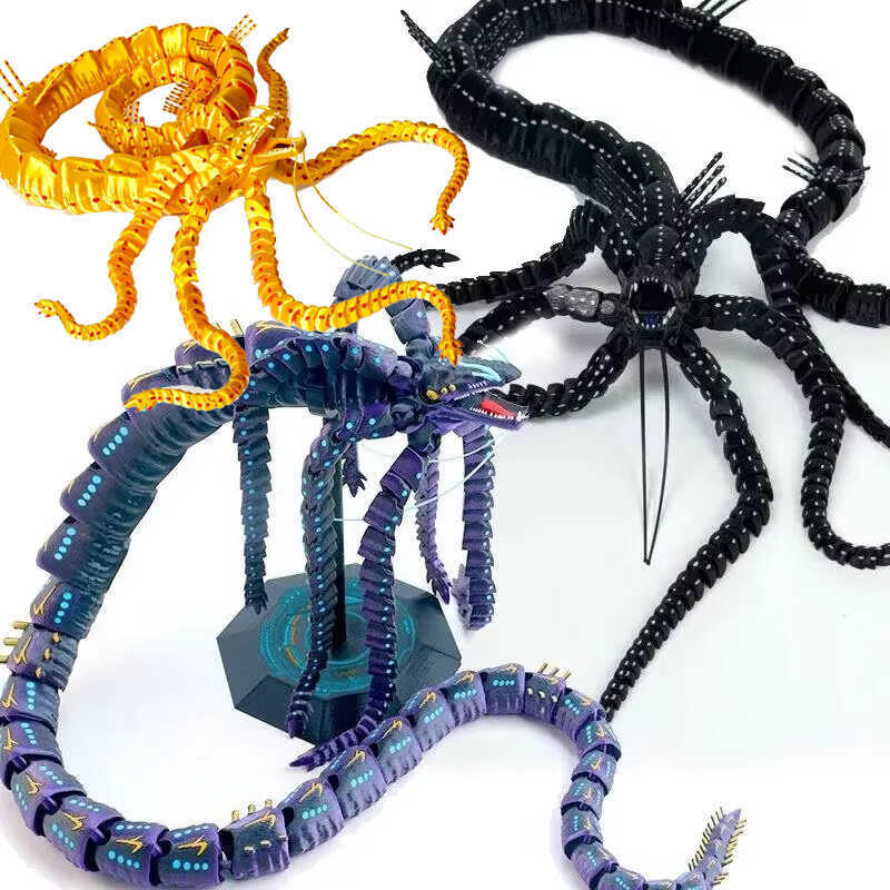 a 2 Collector Leviathan Figure Seaslug Sea Eater Monster Action Figure Model Joint-Movable Deep Toy