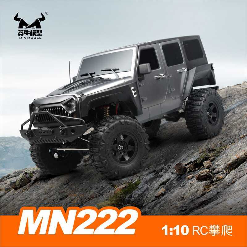 Mangniu MN 1: 10 Full Scale 4WD รถปีนเขา RC รถรีโมทคอนโทรลของเล่นรถ MN-222