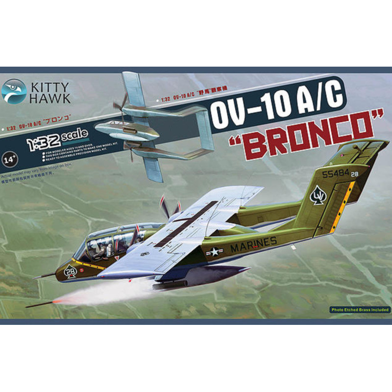 Kitty Hawk KH32004 OV-10A/C "Bronco" 1/32 Static model kit