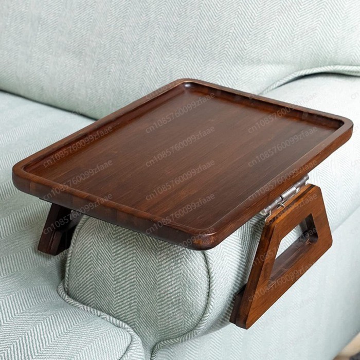 For Cupcake Coffee Sofa Tray Rectangle Armrest Clip Armrest Portable Table Side Table Sofa