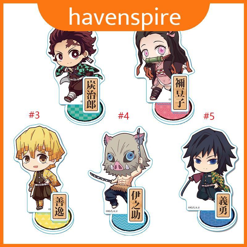 Elegant Demon Slayer Kimetsu ไม่มี Yaiba พวงกุญแจอะคริลิคพวงกุญแจสําหรับแสดงวัตถุประสงค์ของขวัญและ