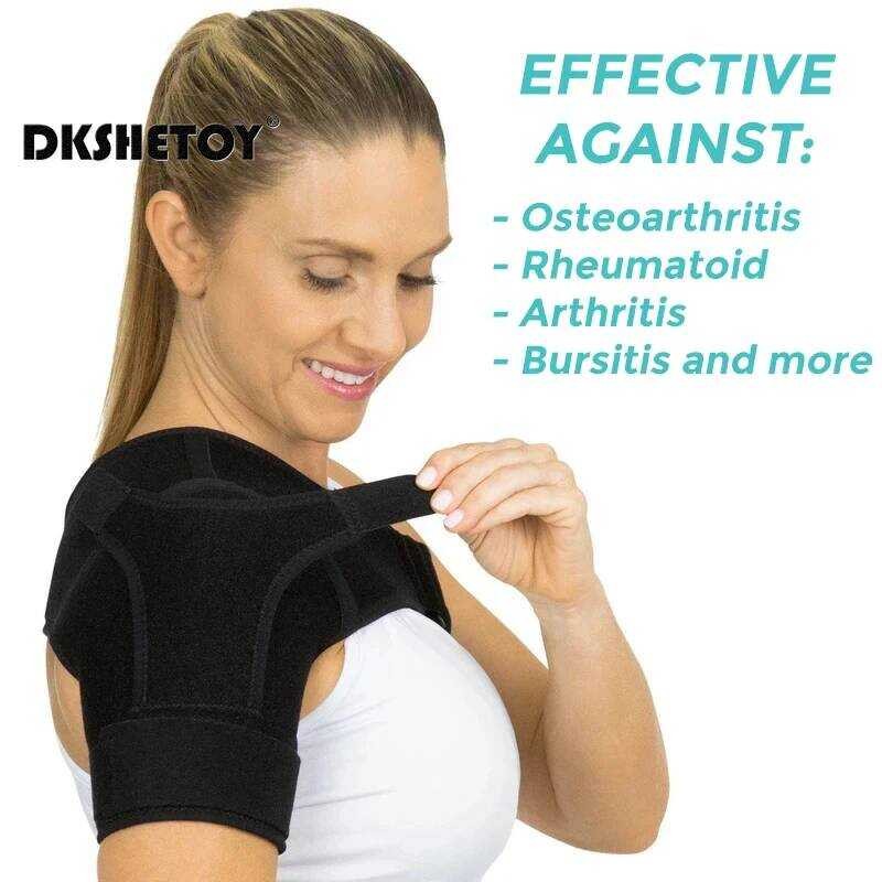 วงเล็บแบบปรับได้รั้งไหล่สําหรับ Torn Rotator Cuff Tendonitis DislocationJoint สําหรับกีฬายิม