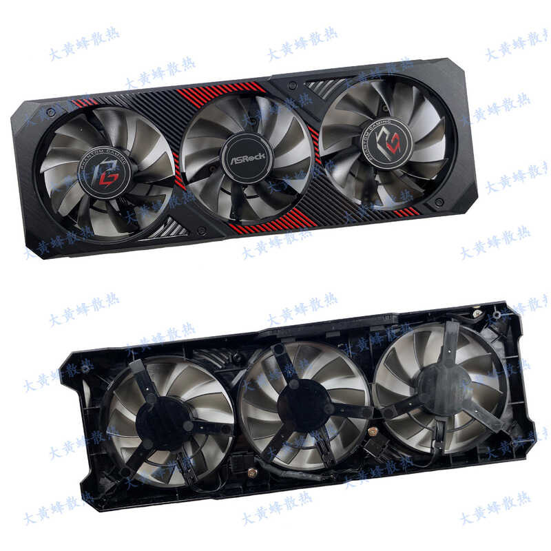 แผงการ์ดกราฟิก ASRock/ASRock RX5600XT Phantom ใหม่ล่าสุดพร้อมพัดลม