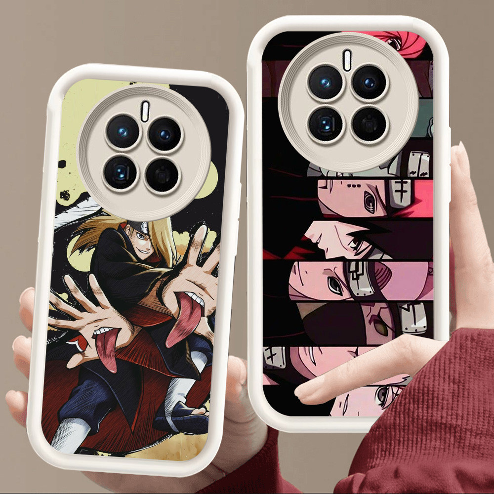 เคสสําหรับRealme Narzo 13 12 70 12X N65 Plus Pro Lite 5Gสีขาวนุ่มE34 Naruto Akatsuki