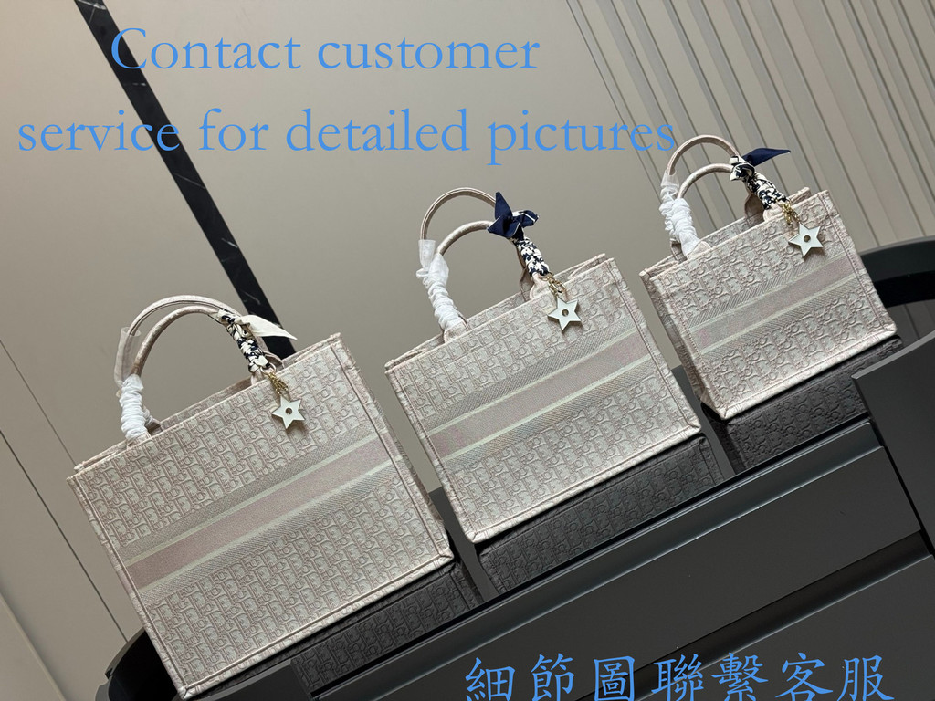 Jacquard tote ขนาด 42/36/26 ซม.พร้อมกล่องพับ สำหรับช้อปpi้ngและใช้งานประจำวัน