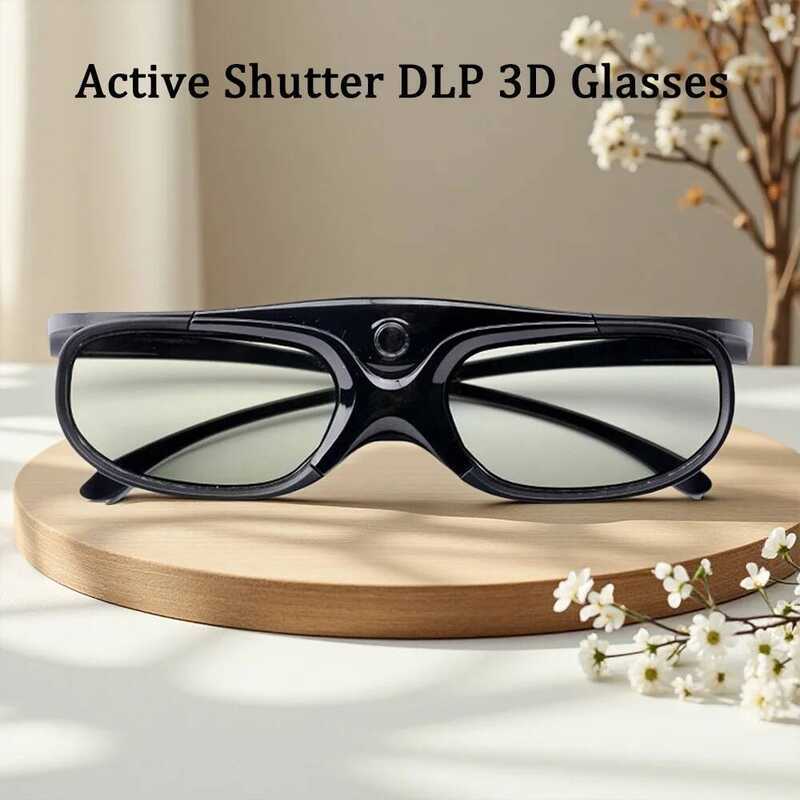 96-144HZ 3D แว่นตาสําหรับ Xgimi Z3/Z4/Z6/H2 ถั่ว G1/P2 Active Shutter ชาร์จ BenQ และ DLP L โปรเจคเตอ