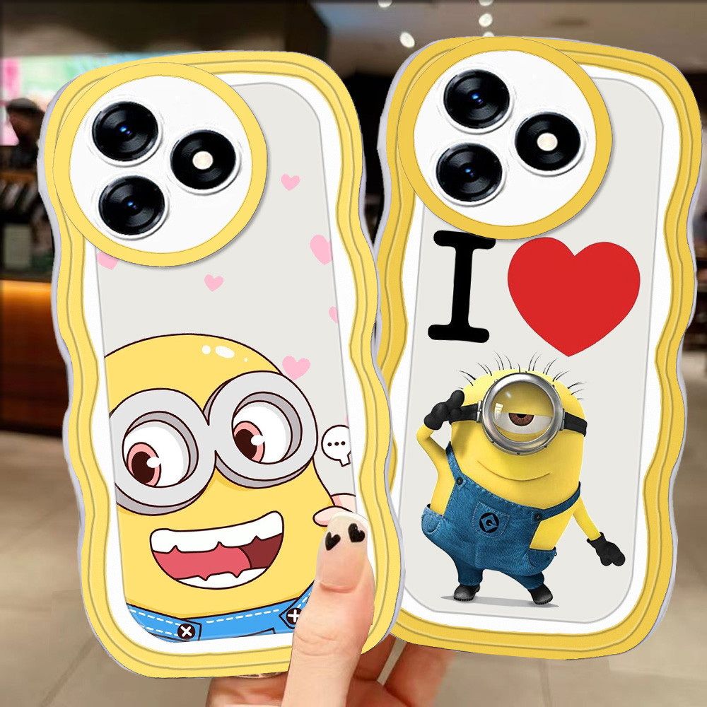A-90 minions เคส TPU สําหรับ ITEL A80 A90 P55 P65 A70 A50 5G เคสใส