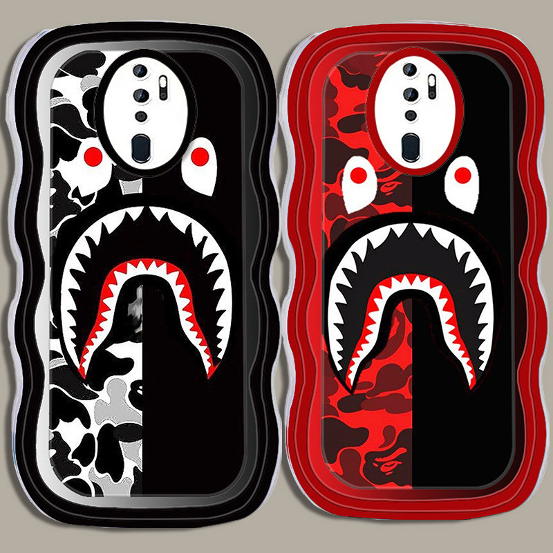 A-83 bape shark TPUปลอกสําหรับOPPO Reno 2 2F F11 A5 2Z A9 2020 Proเคสใส
