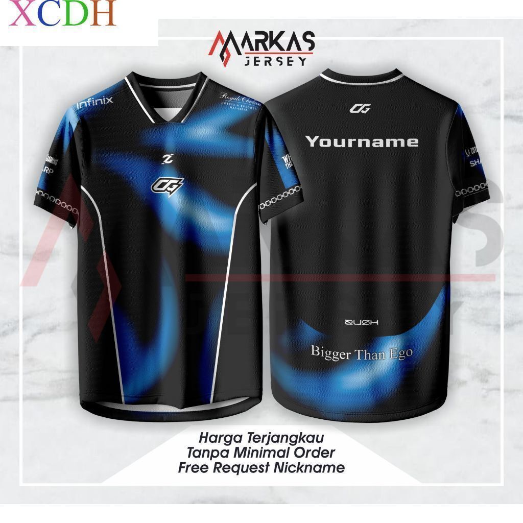 JERSEY KAOS BAJU CG ESPORTS ใหม่ 2026 M7 EDITION MPL MY SEASON 17 DOTA VALORANT LOL MOBILE LEGENDS F