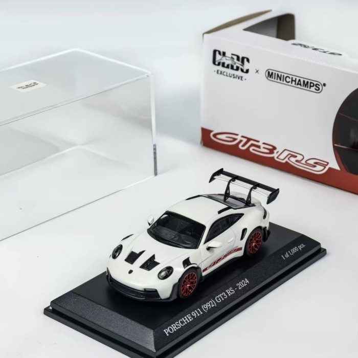 Mini Cut 164 Porsche 911 (992) GT3 RS 2024 โมเดลรถอัลลอย