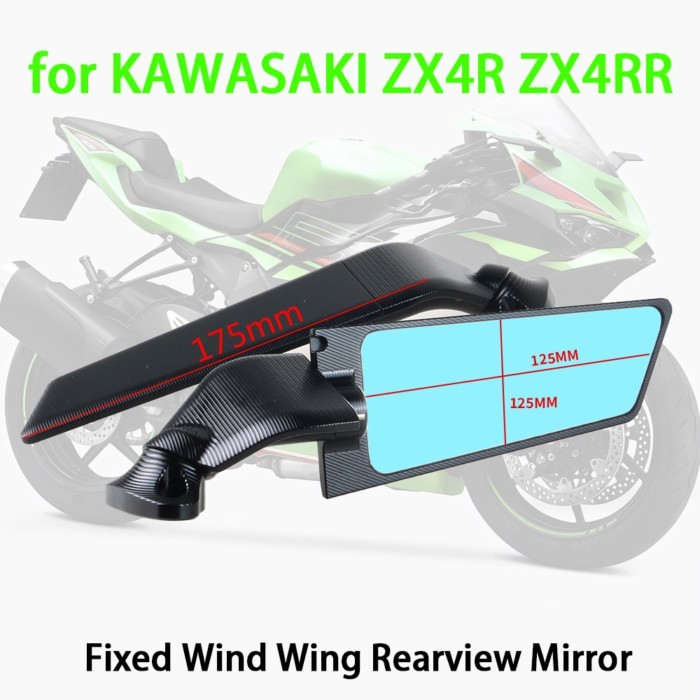 2024 ZX-4RR ZX-4R Mirror For Kawasaki ZX-4RR ZX-4R Accessories ZX-4RR ZX-4R Motorcycle Rear View Si