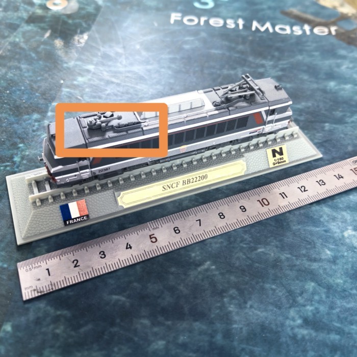 ผลิตภัณฑ์ที่มีข้อบกพร่องข้อเสนอพิเศษ World Train Train Train Model Scale 1/160 Track N Scale