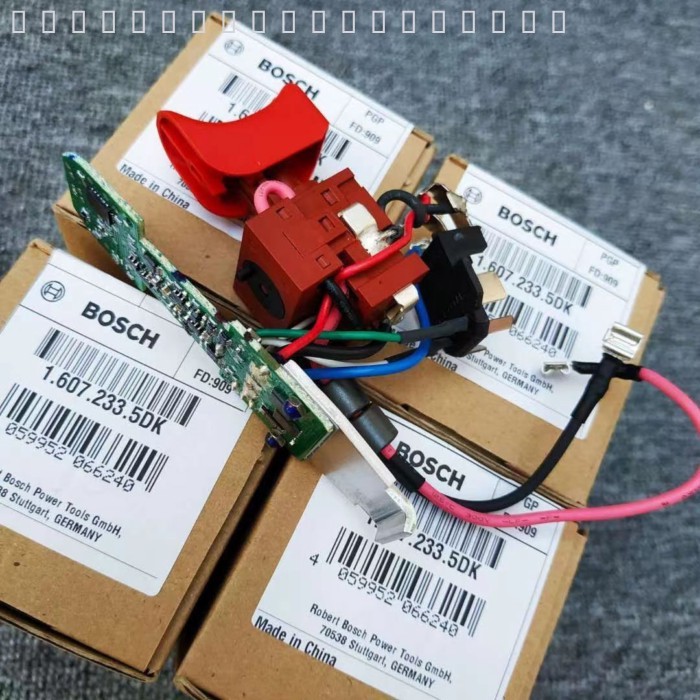 🔥ของฮิต🔥 สวิตช์สว่านไฟฟ้า Bosch GSR10.8-2-LI/GSR12V-15FC/GSB10.8-2-LI/GSR12-2-LI