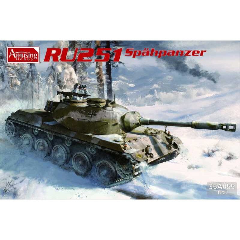 Amusing Hobby 35A055 Ru251 Spähpanzer 1/35 Static model kit