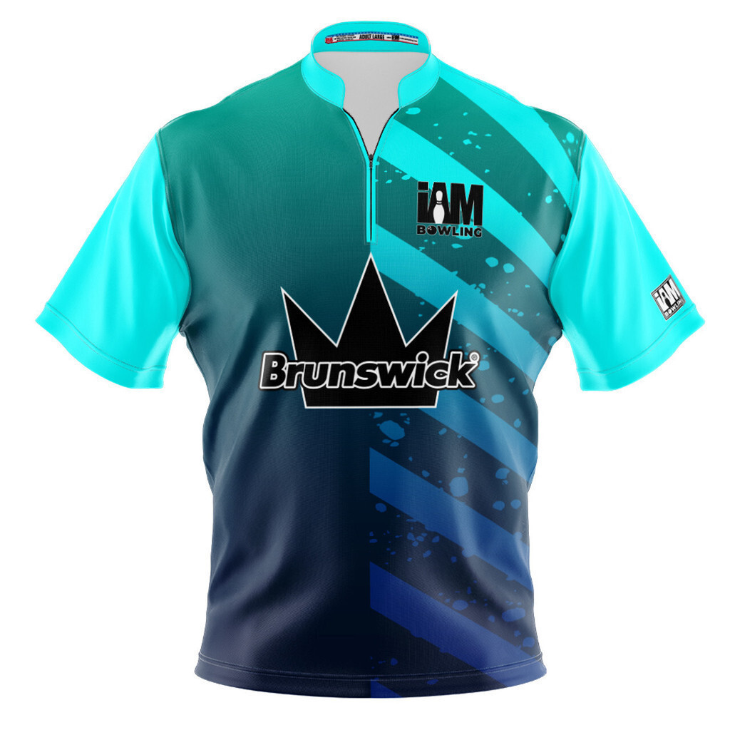 Brunswick DS Bowling Jersey - Design 2101-BR Bowling jersey เสื้อโปโล
