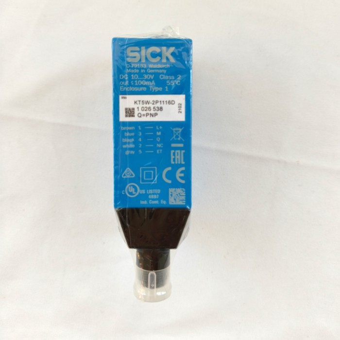 1026538 KT5W-2P1116D SICK Electric Eye Color Code Sensor Original New