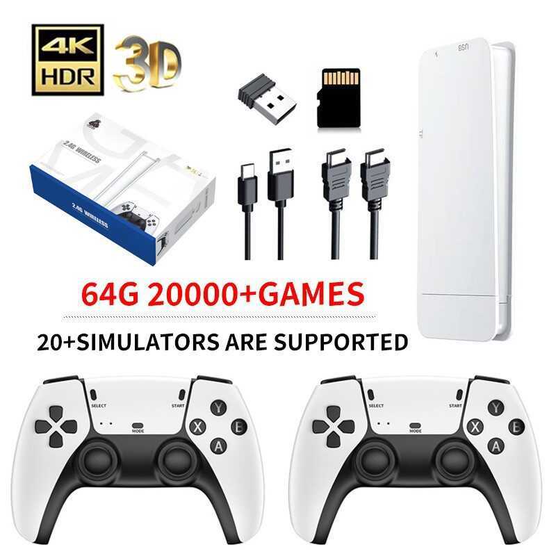 2.4g เกมคอนโซล Dual Handle Home TV เกมคอนโซล HD Street View Simulator M15 เกมคอนโซล