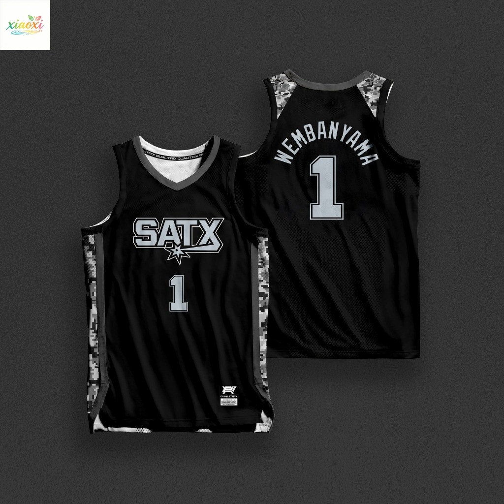 Wembanyama Mesh Authentic Cut Jersey Collection ‌‌