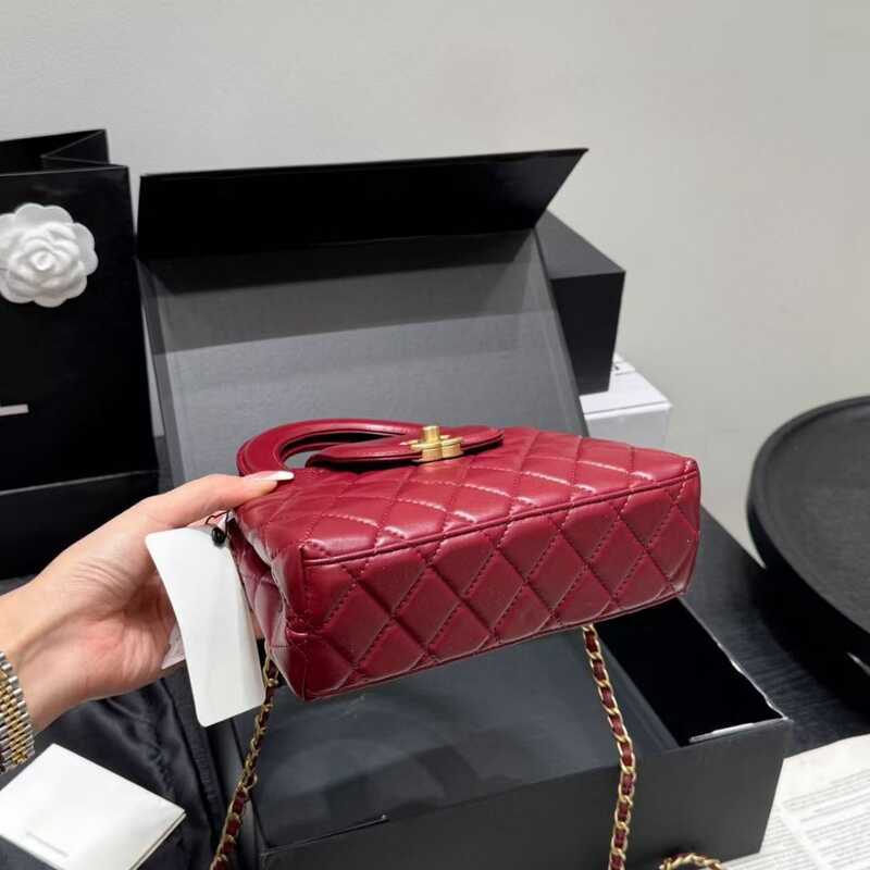 เวอร์ชัน 24P Oil Wax Leather Classic kelly nano Shiny Surface