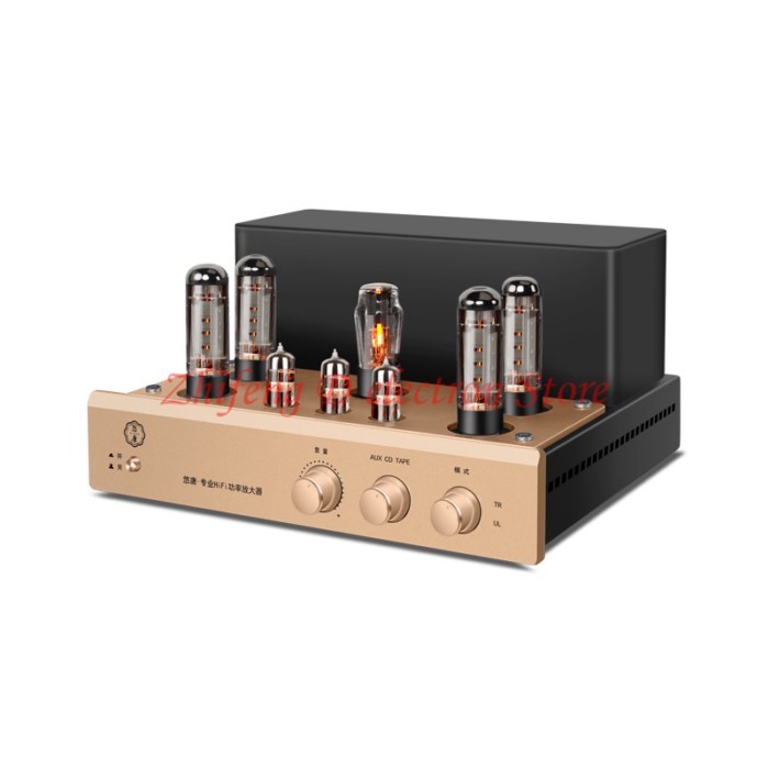 6H1+EL34 vacuum tube power amplifier, audiophile hifi high-power push-pull electronic tube home pro