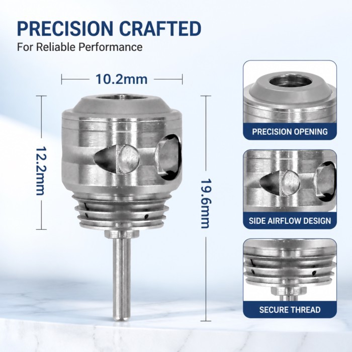 Dental SX-SU03 Turbine Cartridge Rotor Fit For NSK Pana Max Plus-S Max M600L/800L/900L DynaLED High
