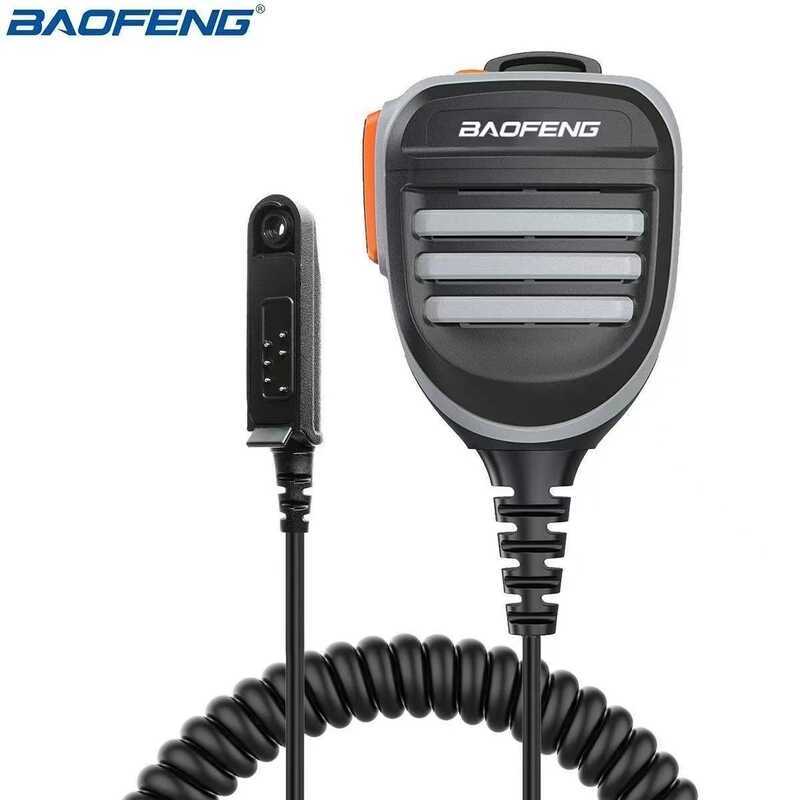 ▥ Uv-98 PLUS Walkie Talkie ไมโครโฟน Dual PTT ลําโพง MIC ใช้งานร่วมกับ Iradio Uv-99 R6000 Radtel