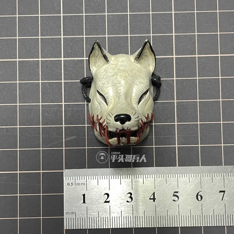 [Pingtou Brother] 1/6 JPT Dumb Dog Ninja Wolf Dog Mask JPT-011 เวียงจันทน์ Moriro