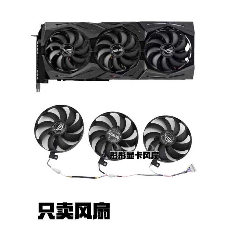 ASUS ASUS ROG STRIX RTX2060 2070S/2080Ti RX5700XT กราฟิกการ์ดพัดลมเงียบ