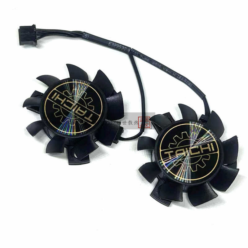 เหมาะสําหรับ ASRock TRX40 Tai Chi Tearer 3900X พัดลมระบายความร้อนเมนบอร์ด T124010เป็น (2)