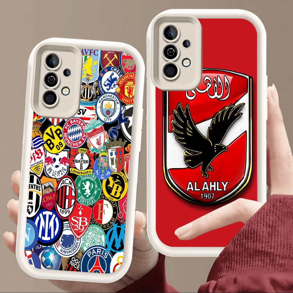 SAMSUNG สําหรับSamsung A55 A24 A34 A35 A56 A05S A36 A54 A25 A16 A04s A15 A14 S25 Ultra 5Gนุ่มสีขาวE5