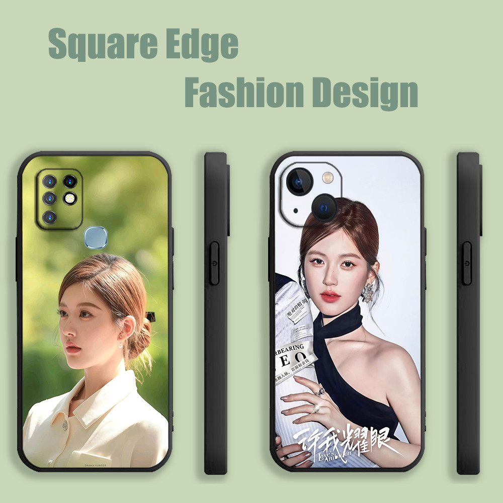 เคสสําหรับRealme GT Neo GT2 Master Neo2 3 2T 3T Lu si Xu Yan Loves Ambition BOJ10 เคสโทรศัพท์ขอบสี่เ