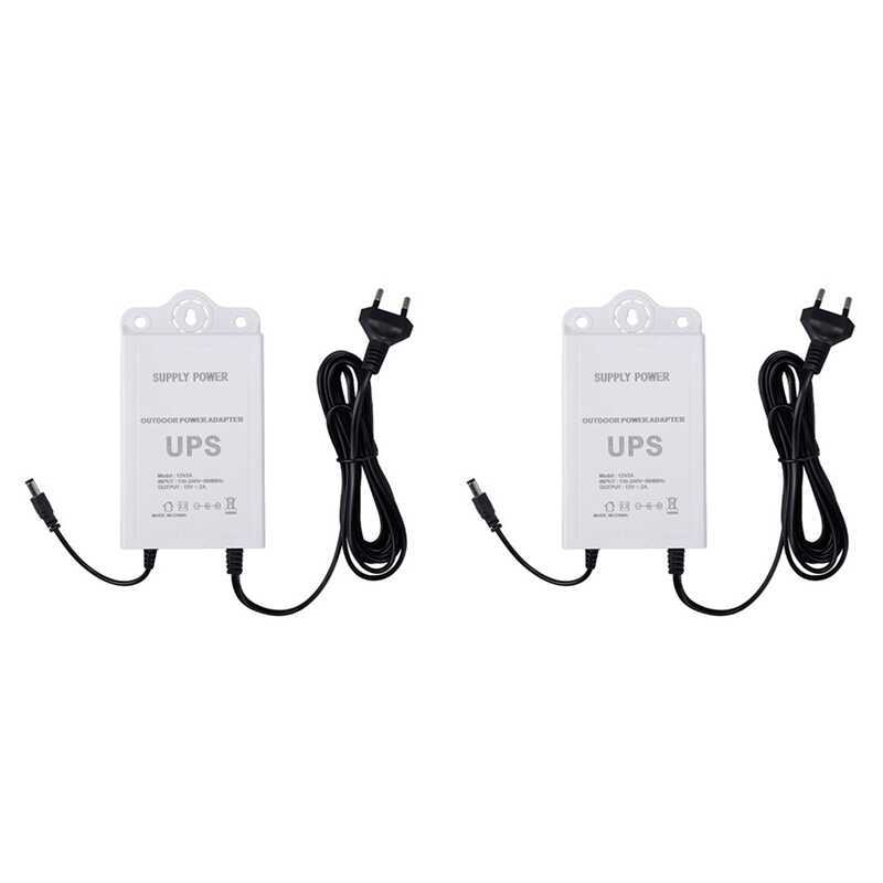 C [Lb2s]2X 12V-2A Uninterruptible Power Ply For Wifi, Modem, Security Camera Mini UPS Battery Backu