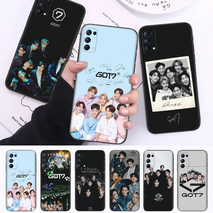 นักร้องชาย GOT7 DI10 สําหรับ Realme 9 Pro Plus 8S 8i 9i C2 ความเข้ากันได้ TPU เคสโทรศัพท์นุ่มฝาครอบป